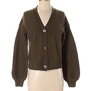 Madewell Dark Green Cardigan